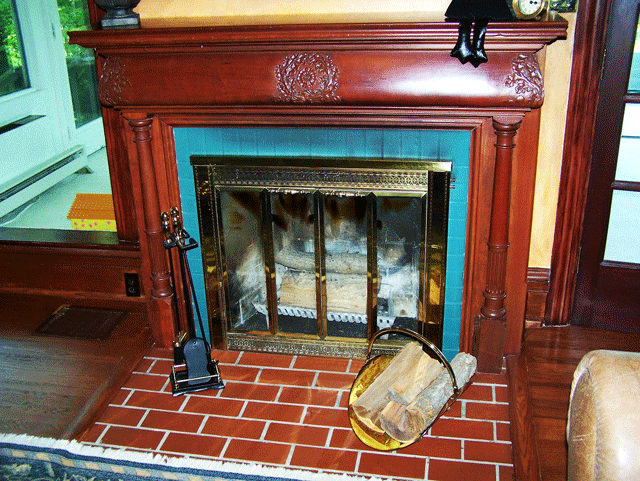 Mantel And Fireplace