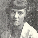 Cleo Hosbrook around 1920 when she was in high school.