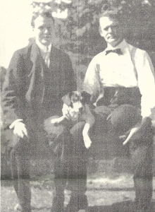 Homer Hosbrook(left) and Charles Hosbrook, sons of Daniel and Viola, and the uncle and father of Cleo Hosbrook.