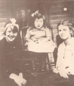 The Bain sisters, granddaughters of Madeira's first mayor, Samuel Kitchell 